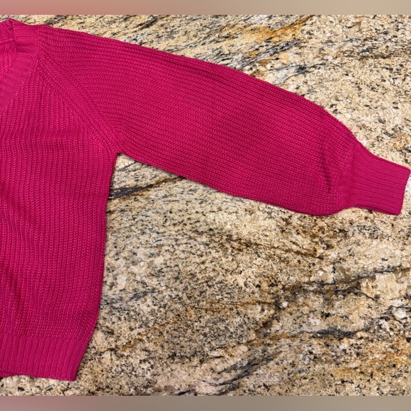 Zeagoo Chunky Knitted Cardigan Long Sleeve Women’s Size Small Raspberry NWT - Picture 7 of 9